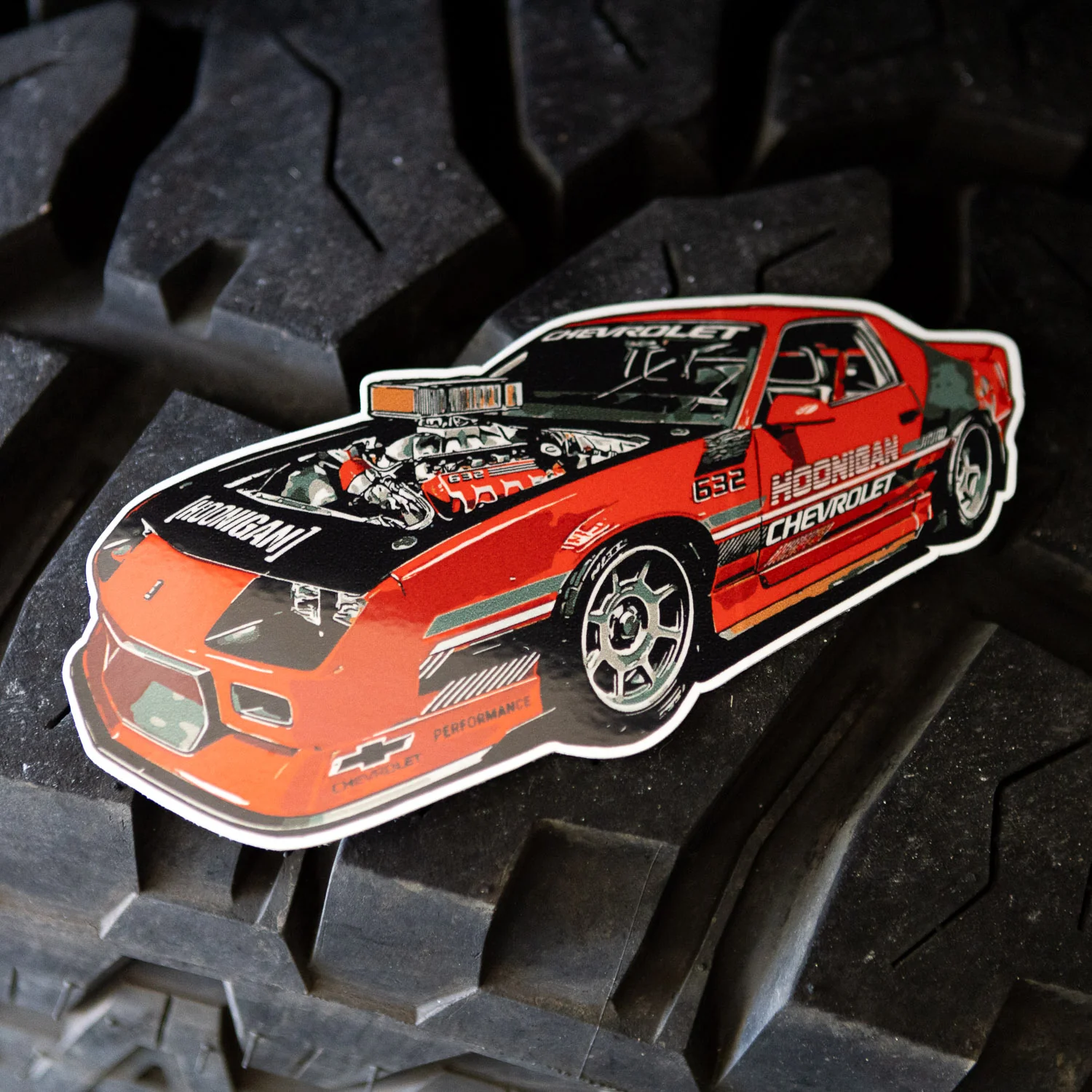 Hoonigan 632 Sticker (5.5") - Image 3