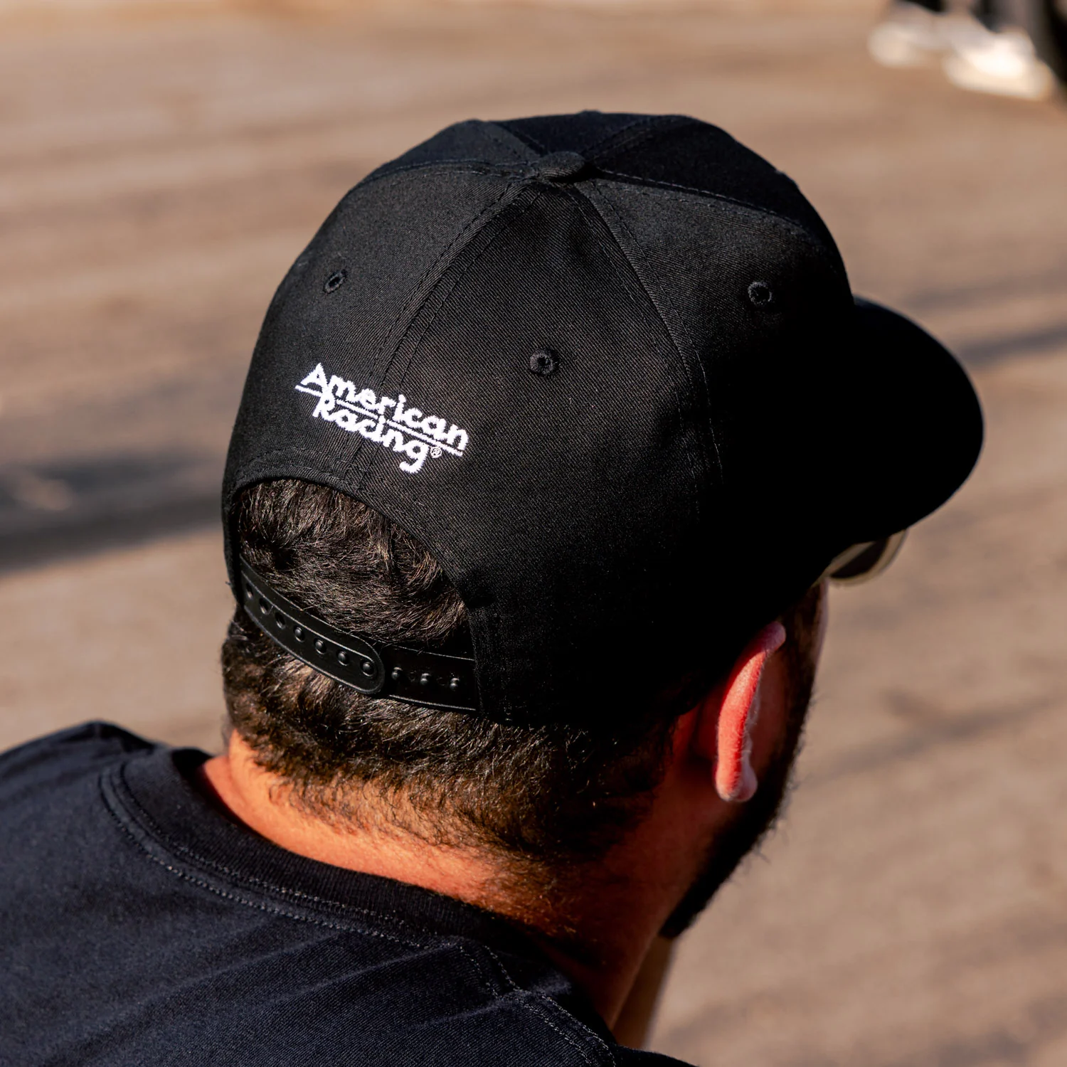 American Racing Logo Snapback Hat - Image 4