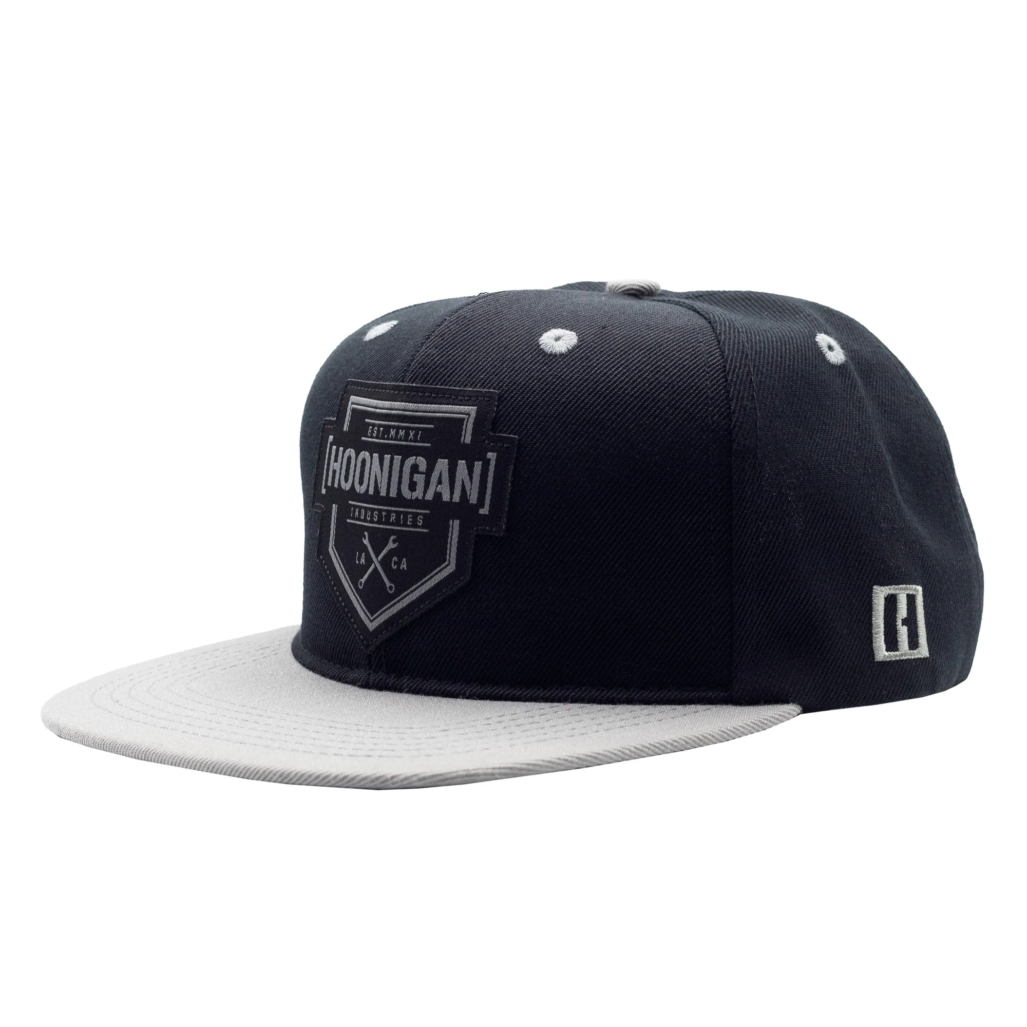 Hoonigan BRACKET X LOGO Snapback Hat - Image 8