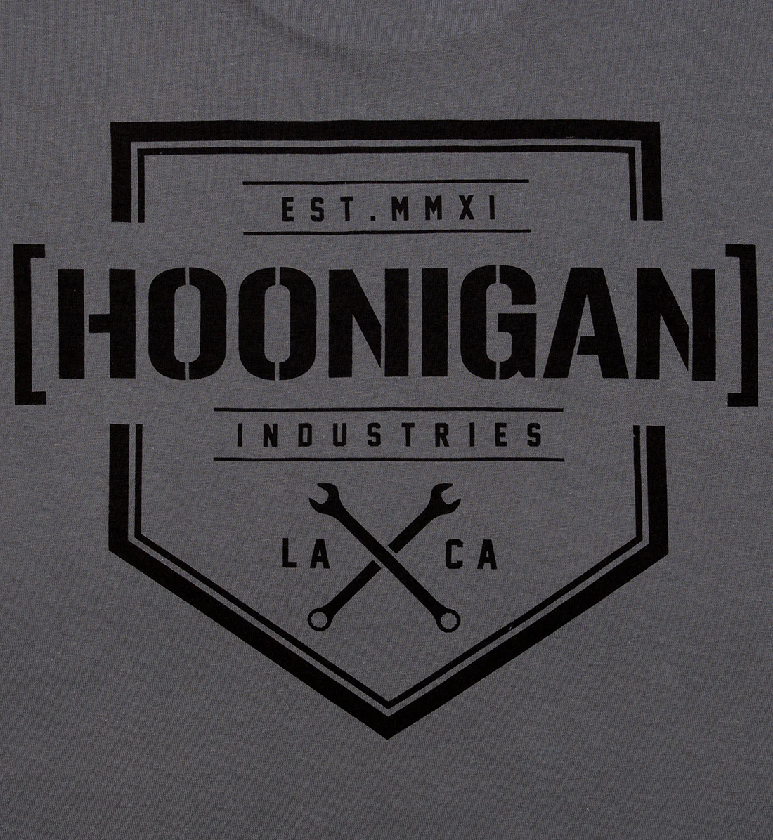 Hoonigan BRACKET X LOGO Short Sleeve T-Shirt - Image 8