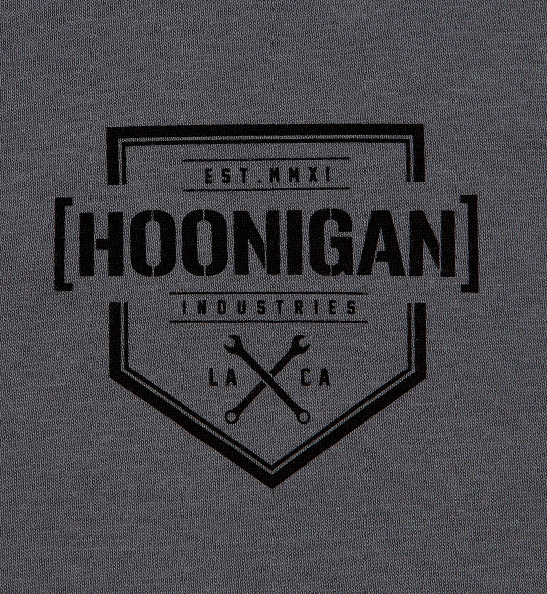 Hoonigan BRACKET X LOGO Short Sleeve T-Shirt - Image 9
