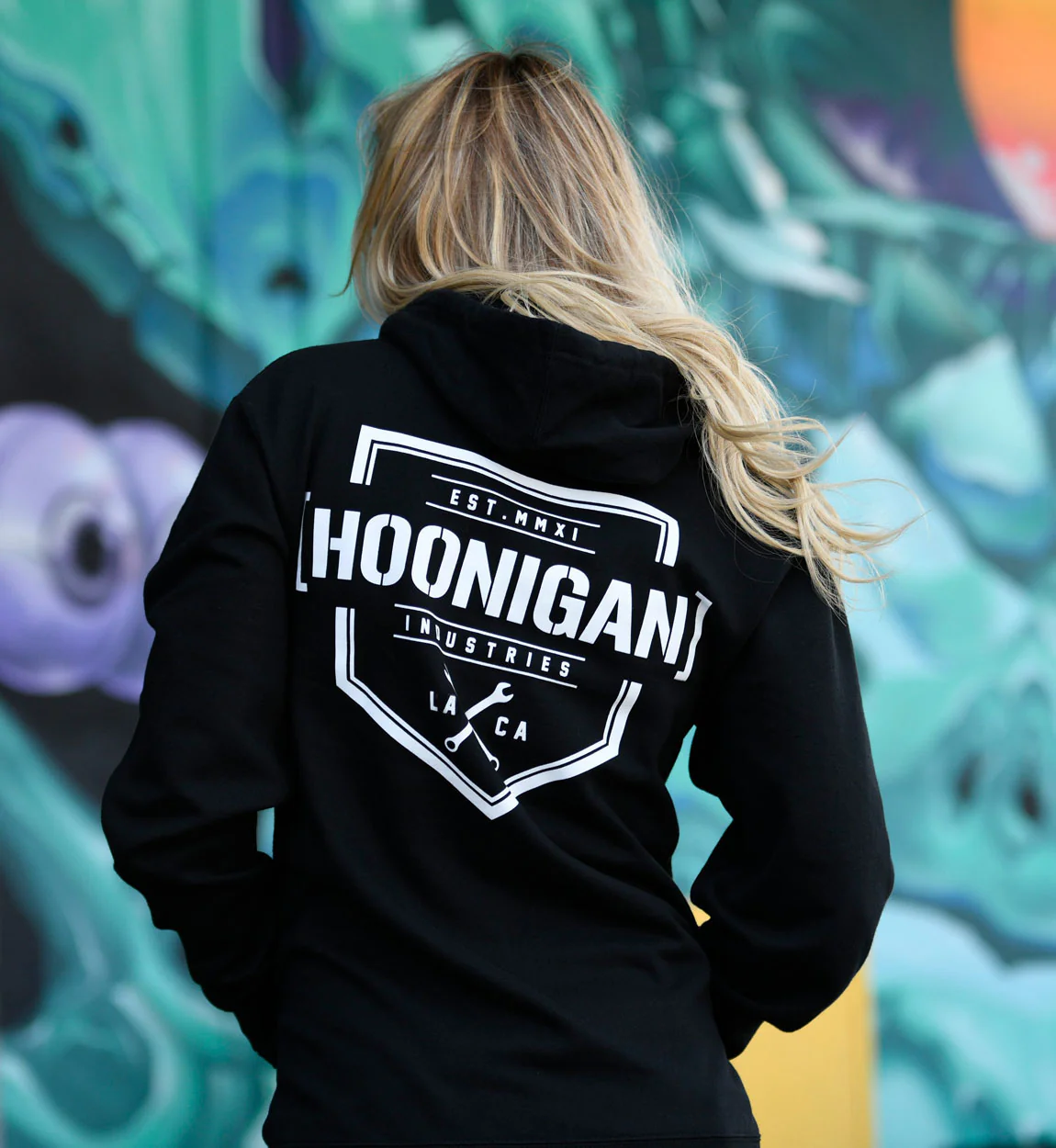 Hoonigan BRACKET X LOGO Zip Hoodie - Image 3