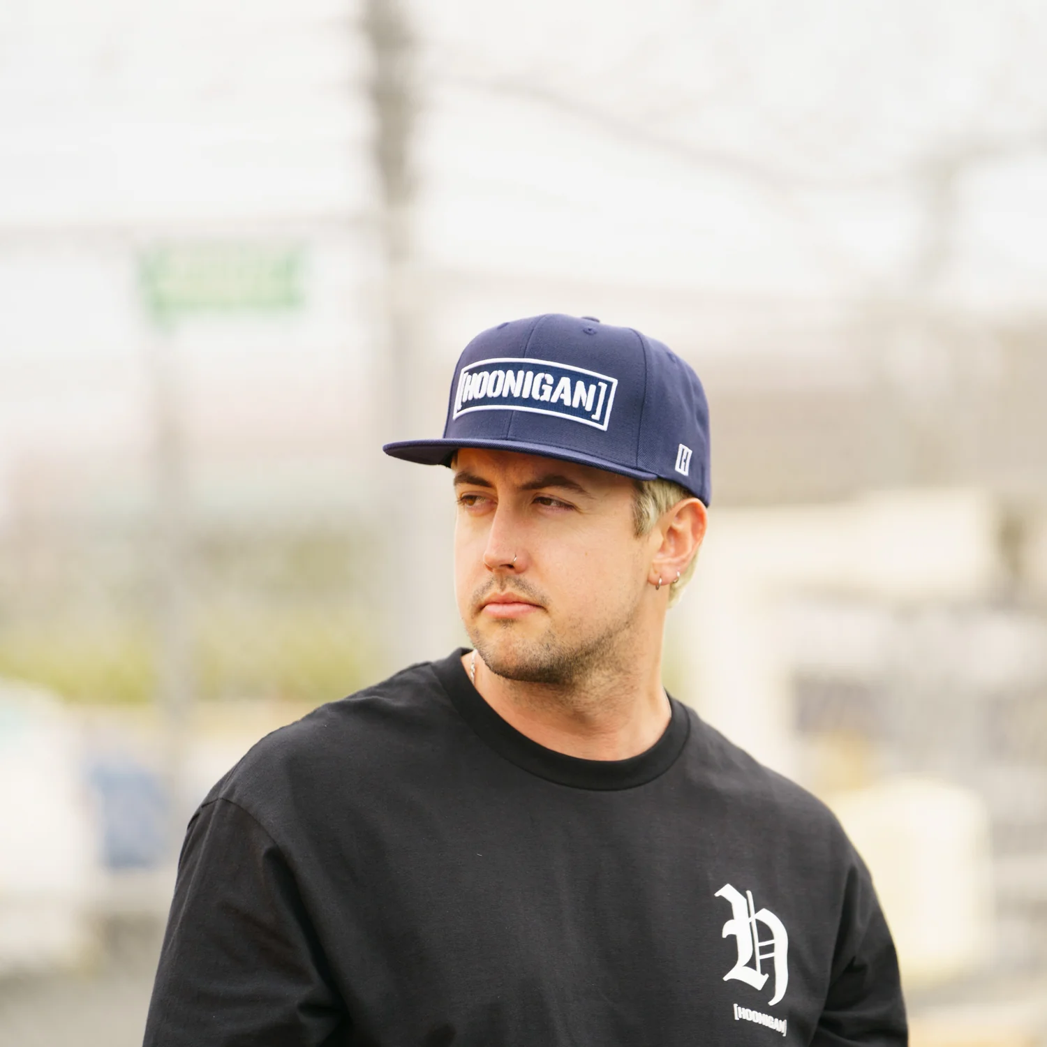 Hoonigan CENSOR BAR Snapback Hat - Image 14