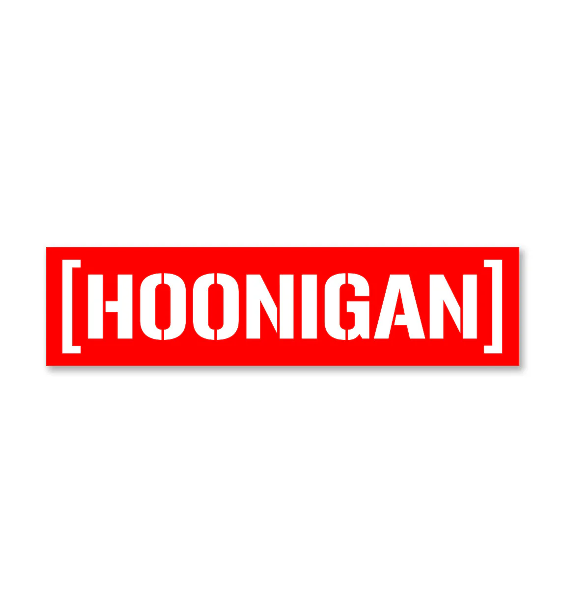 Hoonigan CENSOR BAR Sticker (8") - Image 4