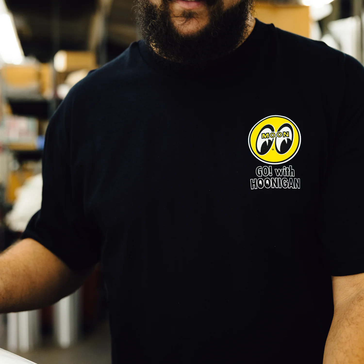 Hoonigan x Mooneyes GO WITH HOON Short Sleeve T-Shirt - Image 16