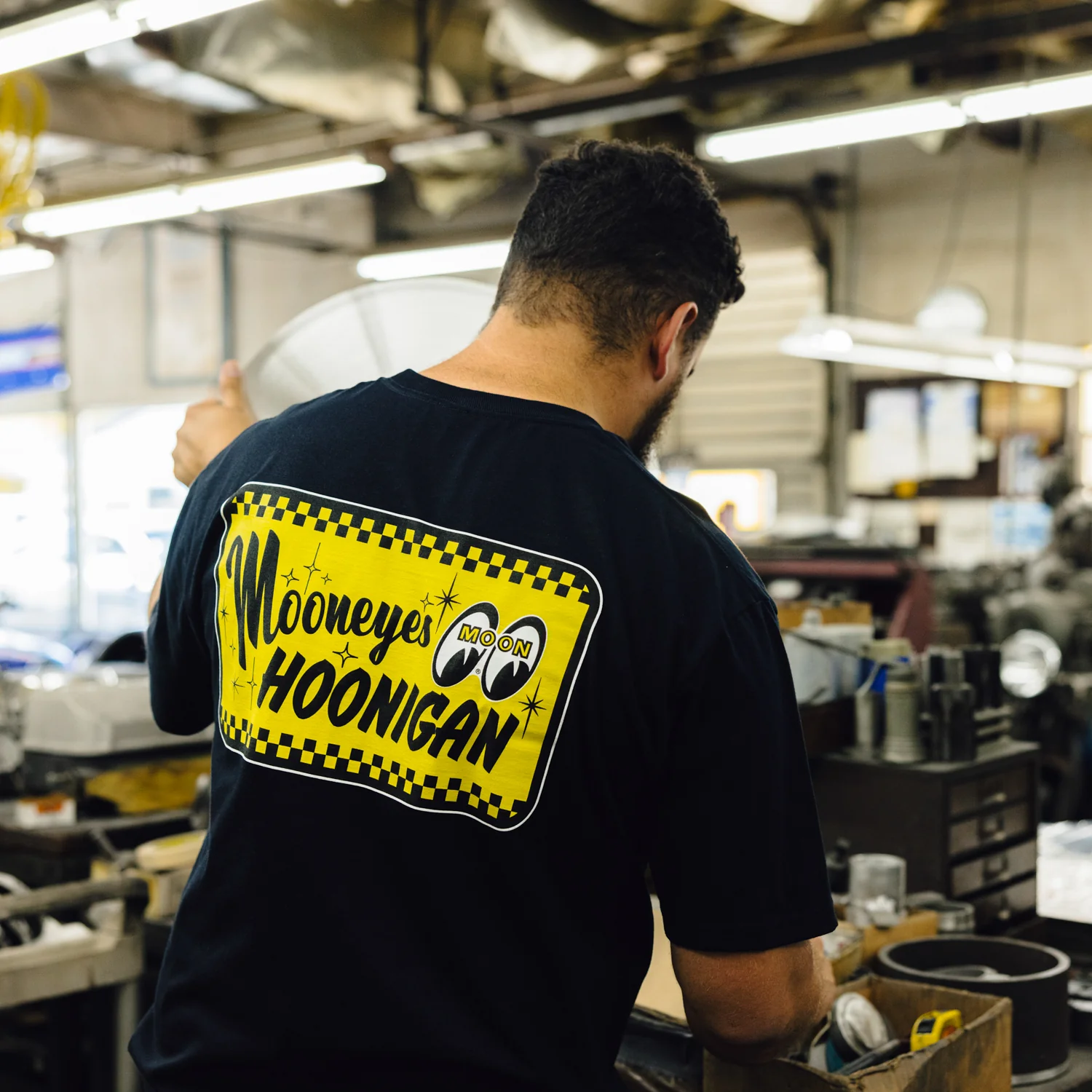Hoonigan x Mooneyes GO WITH HOON Short Sleeve T-Shirt - Image 17
