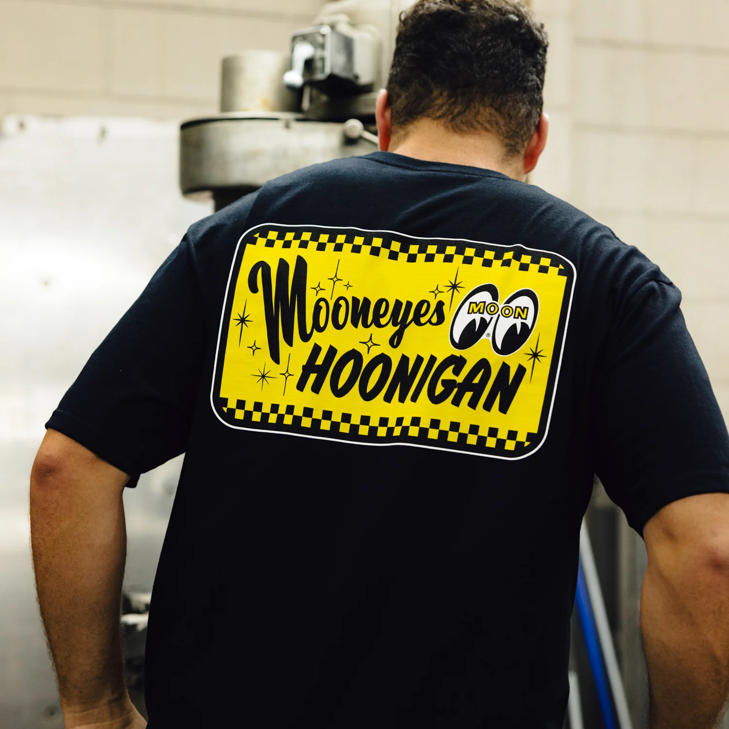 Hoonigan x Mooneyes GO WITH HOON Short Sleeve T-Shirt - Image 4