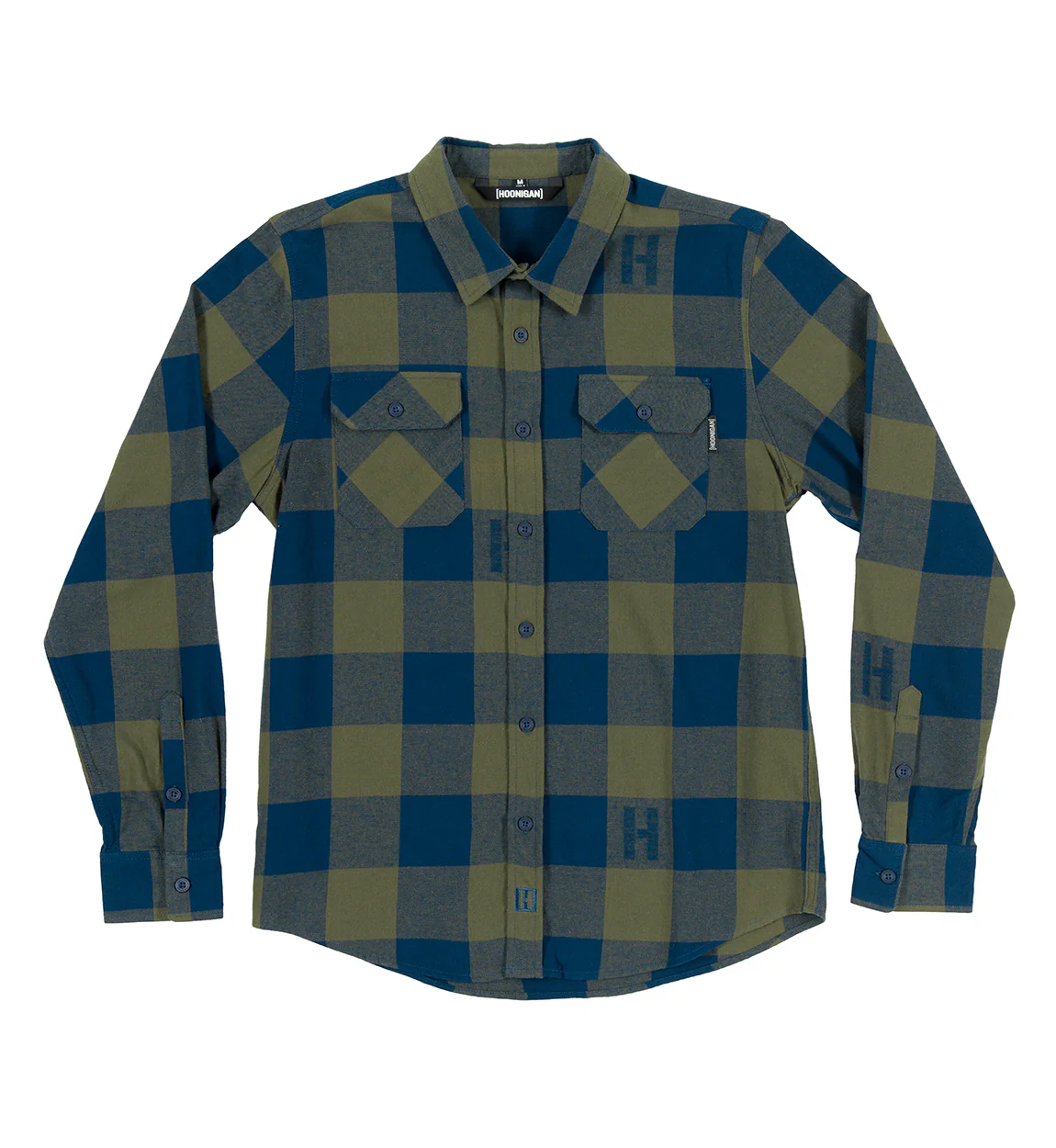 Hoonigan H Icon Woven Flannel Long Sleeve Shirt - Image 4