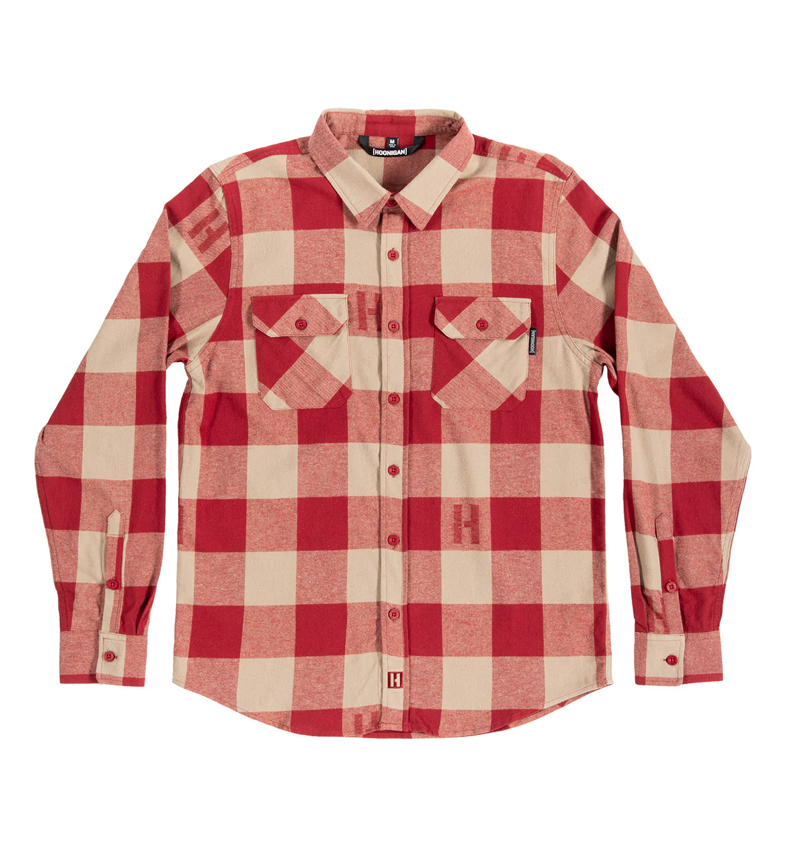 Hoonigan H Icon Woven Flannel Long Sleeve Shirt - Image 5