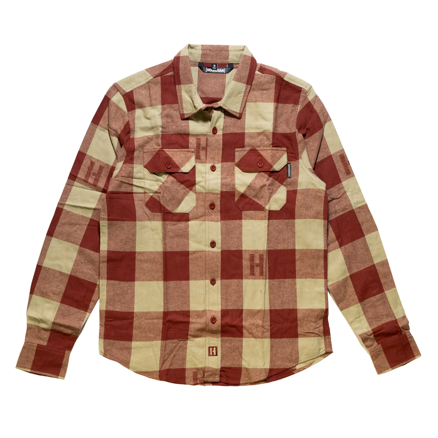 Hoonigan H Icon Woven Flannel Long Sleeve Shirt - Image 7