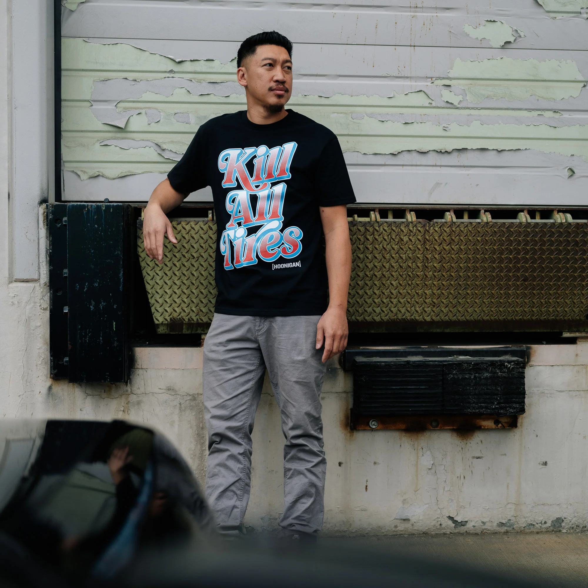 Hoonigan KILL ALL TIRES V2 Short Sleeve T-Shirt - Image 4