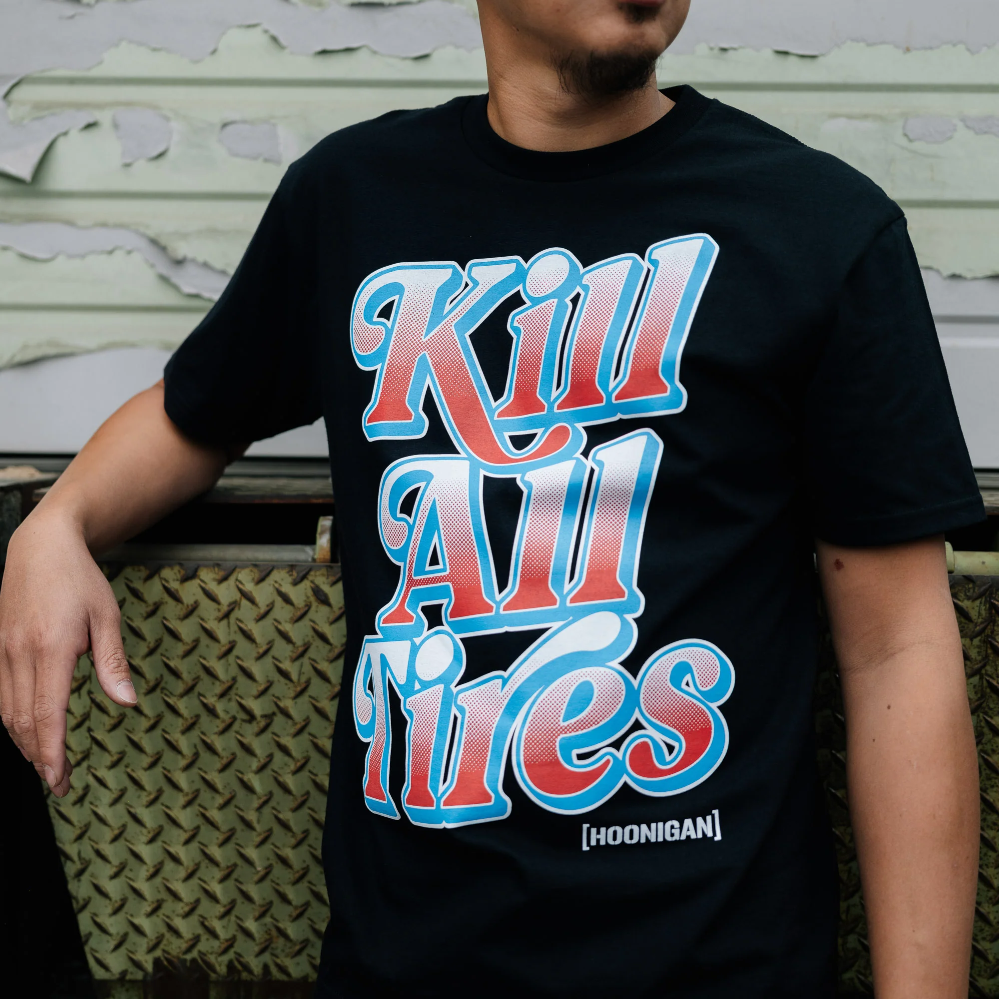 Hoonigan KILL ALL TIRES V2 Short Sleeve T-Shirt - Image 5
