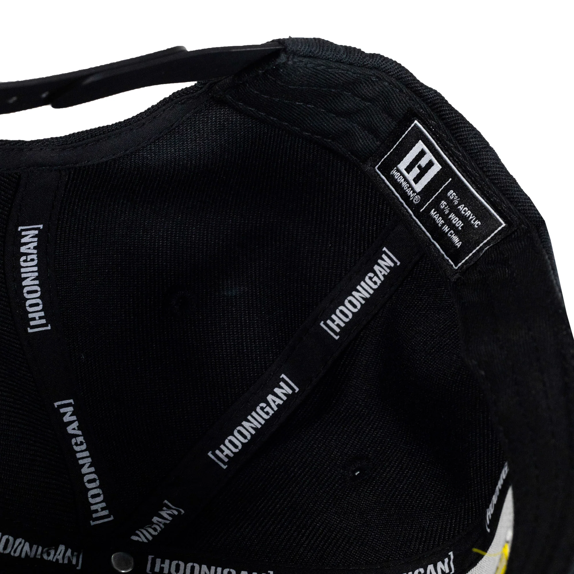 Hoonigan KING OF MONSTERS 6 Panel Snapback Hat - Image 6