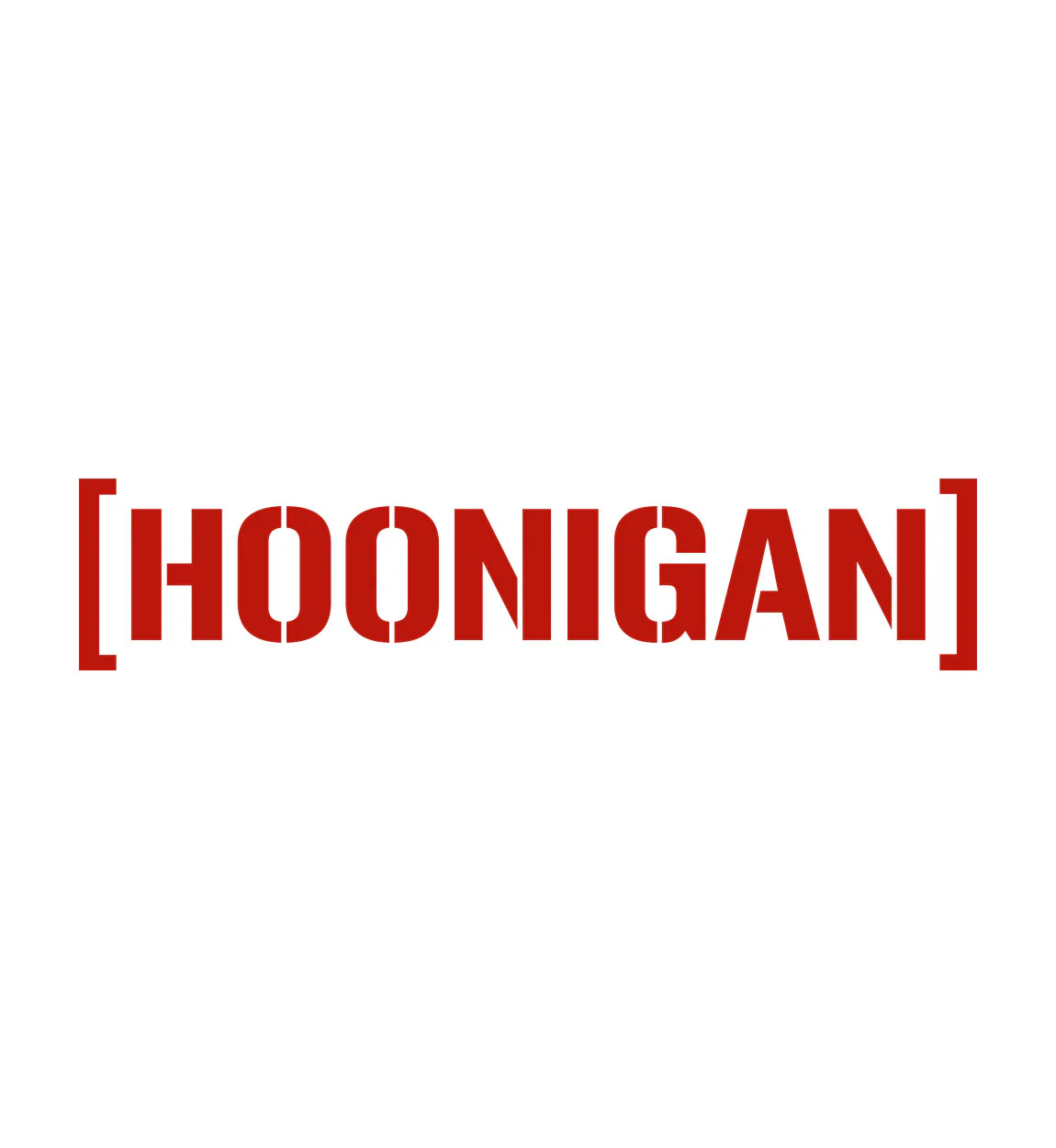 Hoonigan LARGE DIE CUT CENSOR BAR BRACKET LOGO Sticker (28") - Image 7