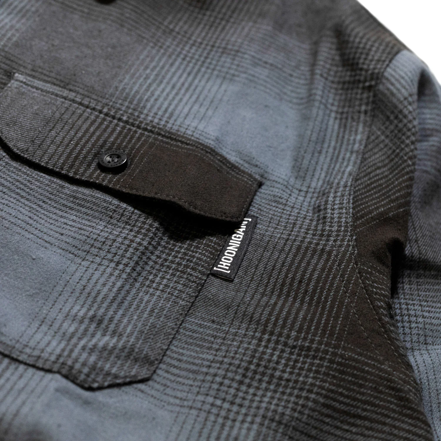 Hoonigan RUST Long Sleeve Flannel Shirt - Image 9