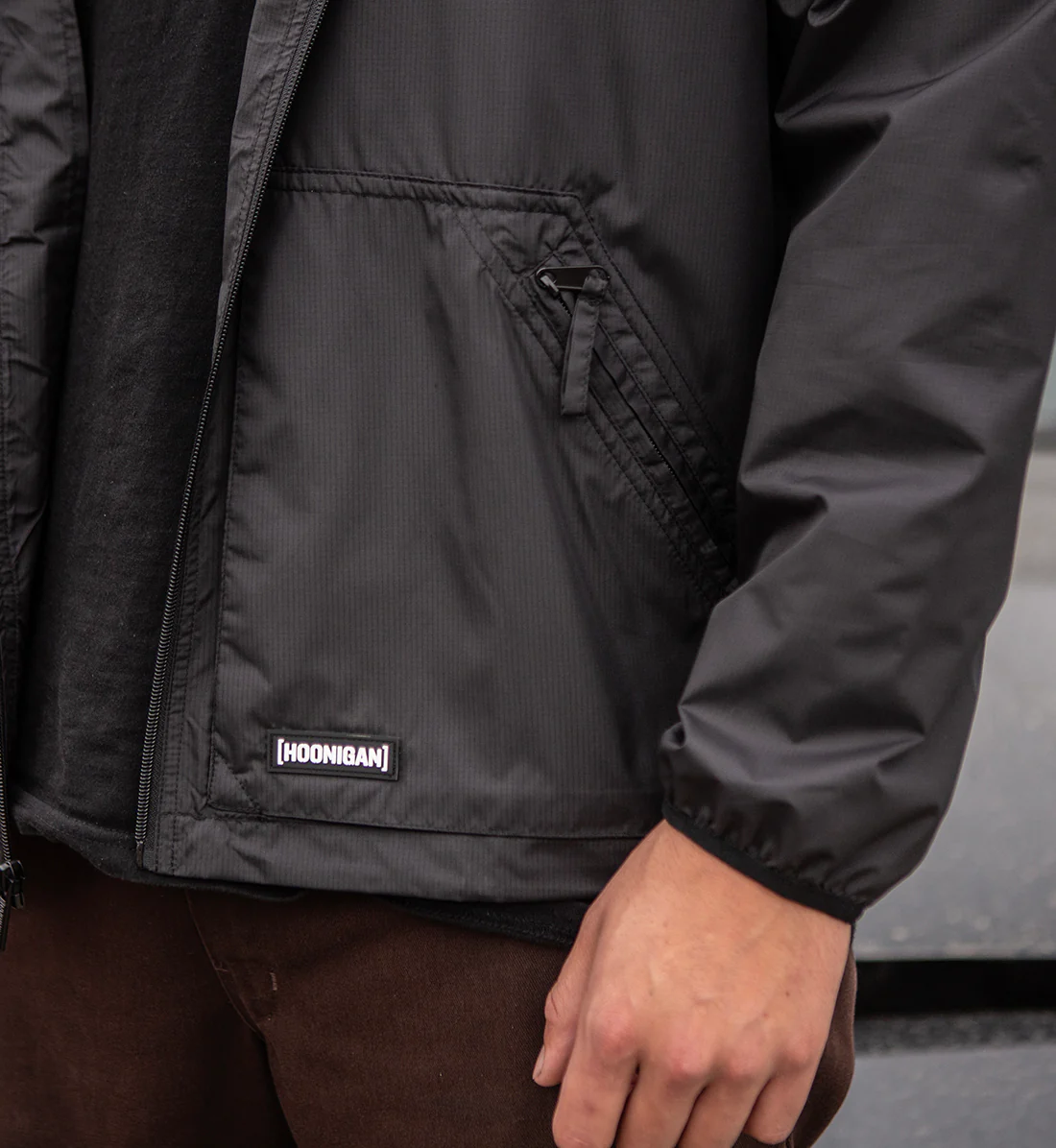 Hoonigan STANDARD ISSUE Windbreaker Jacket - Image 7