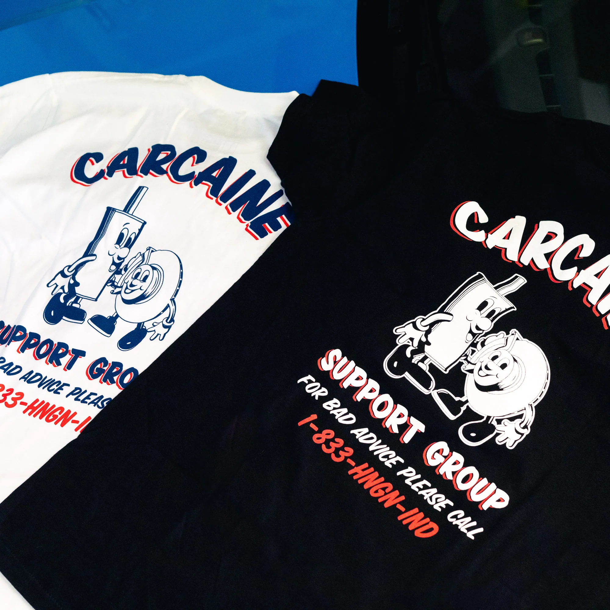 Hoonigan CARCAINE SUPPORT GROUP Short Sleeve T-Shirt - Image 3