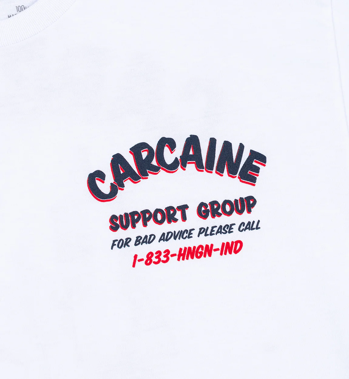 Hoonigan CARCAINE SUPPORT GROUP Short Sleeve T-Shirt - Image 8