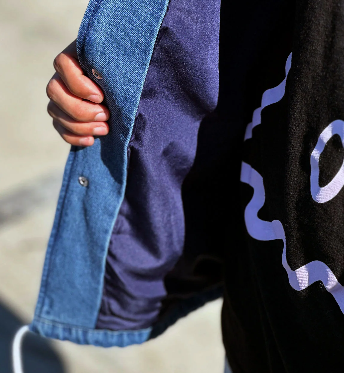 Hoonigan TRAILER Lined Denim Jacket - Image 4